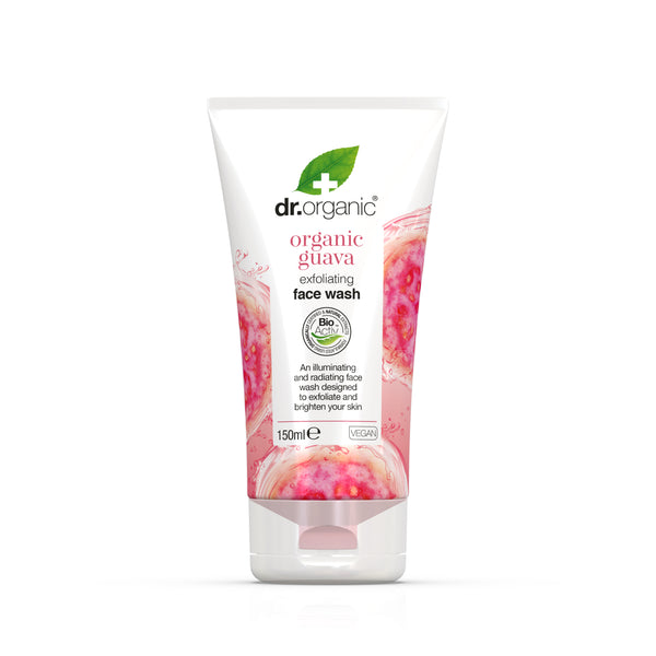 Dr Organic Guava Exfoliating Face Wash. Guava kooriv näopesugeel 150ml