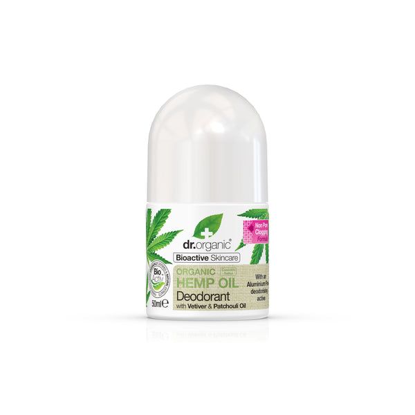 Dr Organic Hemp Oil Deodorant Aluminium Free. Kanepiõli alumiiniumivaba deodorant 50ml