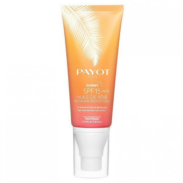 Payot Sunny SPF15 The Sublimating Tan Effect. Päevitust tõhustav kuivõli kehale ja juustele 100ml