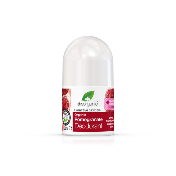 Dr Organic Pomegranate Deodorant Aluminium Free. Granaatõuna alumiiniumivaba deodorant 50ml
