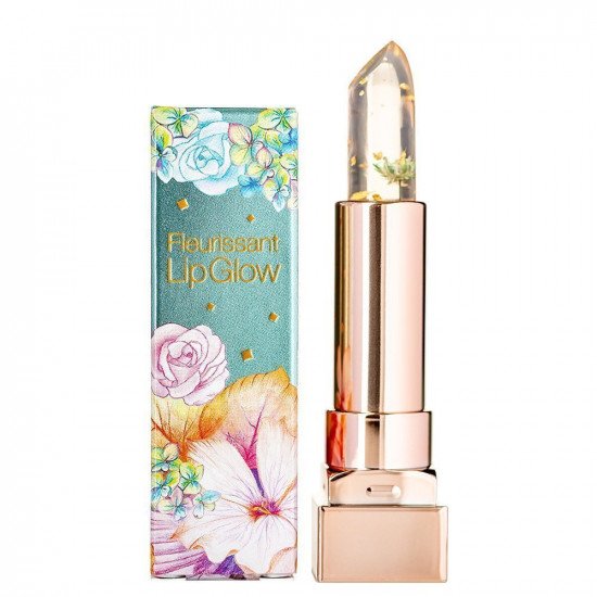 Glamfox Fleurissant Lip Glow GL05 Emerald Flower. Huulepulk-palsam smaragdilill  3.3g
