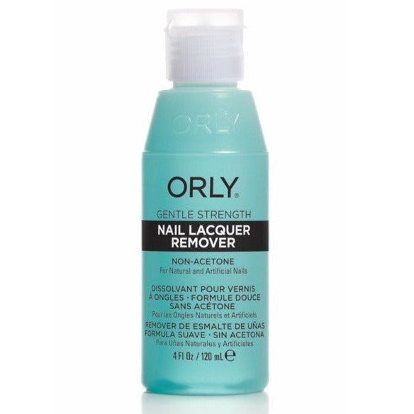 Orly Gentle Strength Nail Lacquer Remover Non-Acetone For Natural And Artificial Nails. Atsetoonivaba õrnatoimeline küünelakieemaldaja 118ml